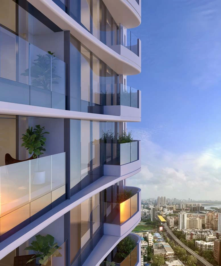 Island City Center tower elevation